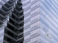 downtown skyline reflection1980s 1990s A4 Photo Print