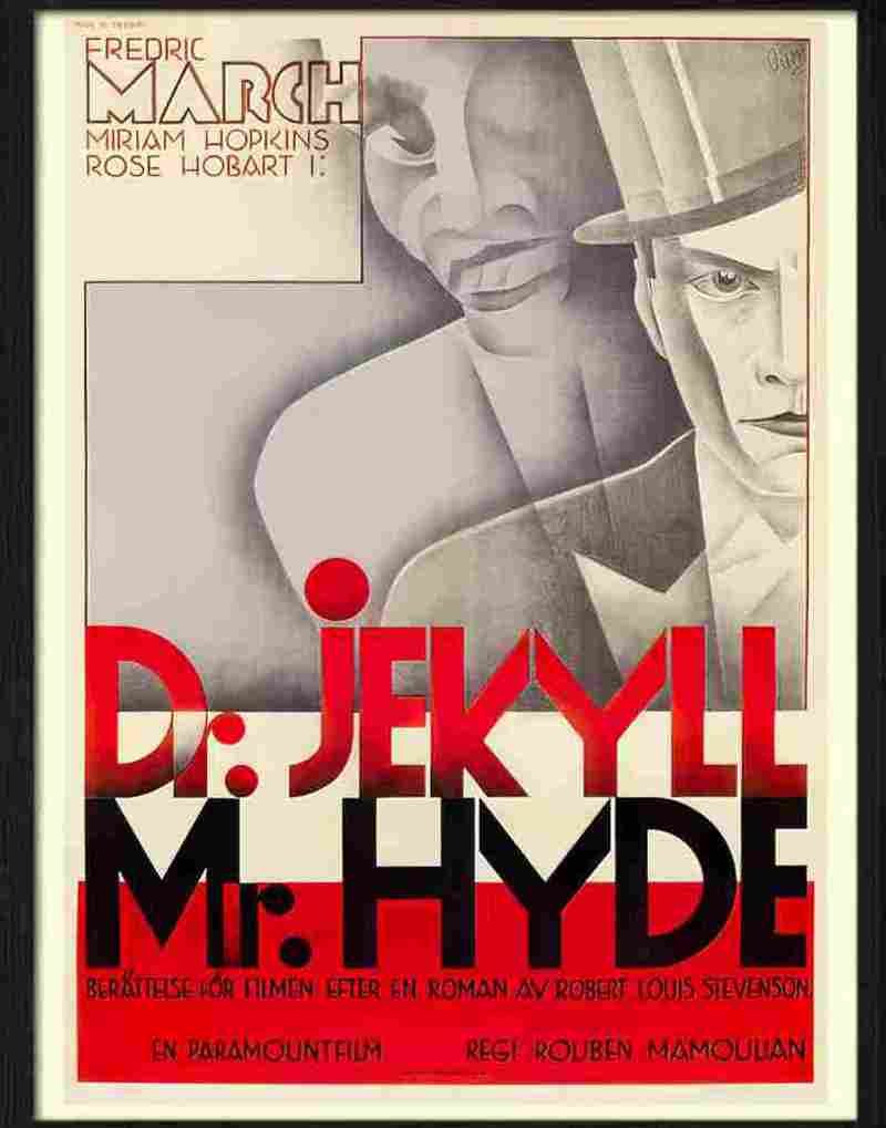 dr jekyll and mr hyde movie poster 2 Advert A4 Photo Print