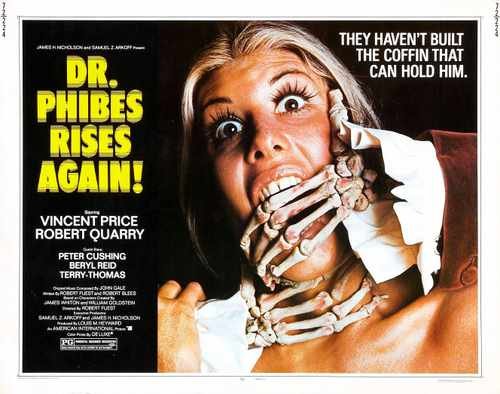 dr phibes rises again  02 film star poster A4 Photo Print