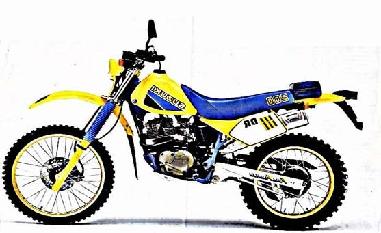 dr200 motorbike A4 Photo Print