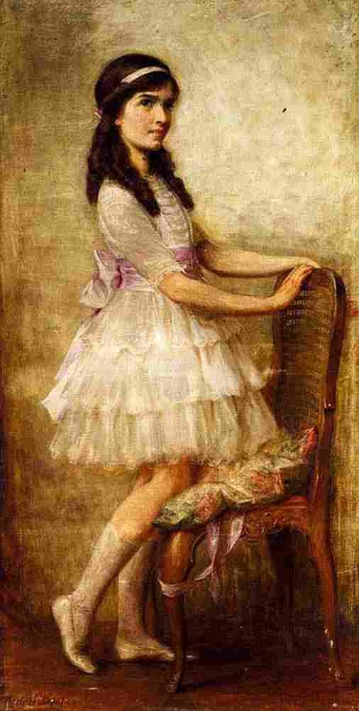 dra Miss Barbara De Selincourt Art A4 Photo Print