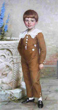 dra Portrait of a Boy Art A4 Photo Print