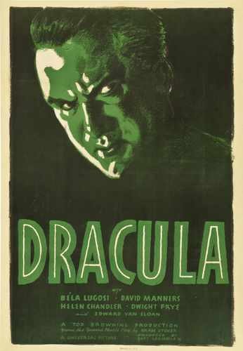 dracula 1931  02 film star poster A4 Photo Print