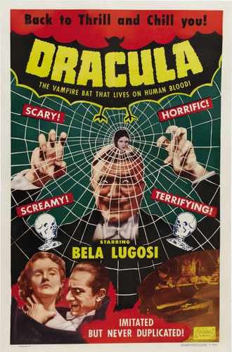 dracula 1931  05 film star poster A4 Photo Print
