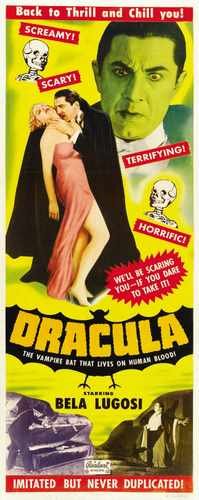 dracula 1931  06 film star poster A4 Photo Print