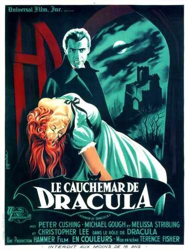 dracula 1958  06 film star poster A4 Photo Print