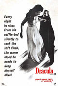 dracula 1958  10 0 film star poster A4 Photo Print
