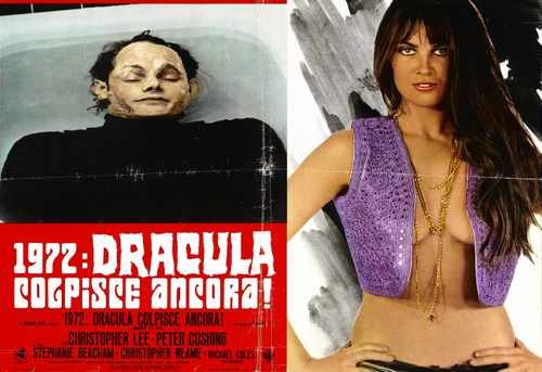 dracula ad 1972  05 film star poster A4 Photo Print