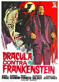 dracula prisoner of frankenstein  01 film star poster A4 Photo Print