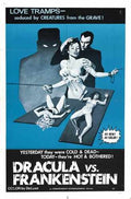 dracula vs frankenstein  01 film star poster A4 Photo Print