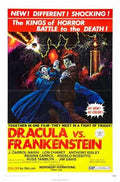 dracula vs frankenstein  02 film star poster A4 Photo Print