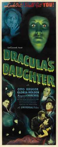draculas daughter  03 film star poster A4 Photo Print