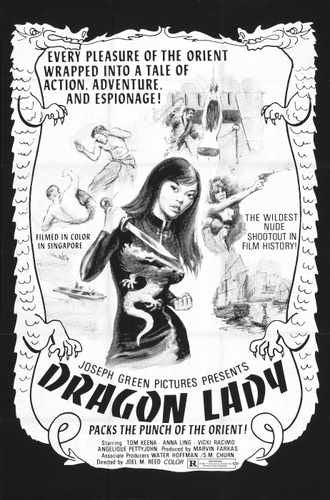 dragon lady  01 film star poster A4 Photo Print