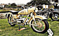 dragonfly motorbike A4 Photo Print