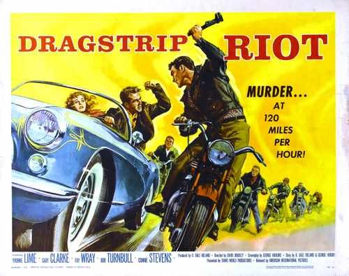dragstrip riot  02 film star poster A4 Photo Print