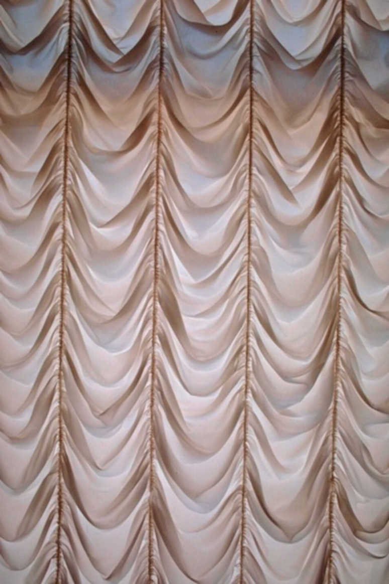 drapery chevron fabric1980s 1990s A4 Photo Print