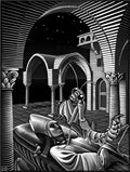dream mc escher 1935 A4 Photo Print
