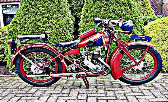 dresch motorbike A4 Photo Print