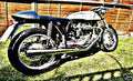 dresda triton 650 motorbike A4 Photo Print