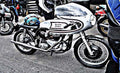 dresda triton motorbike A4 Photo Print