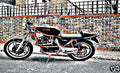 dresda turbo yamaha motorbike A4 Photo Print