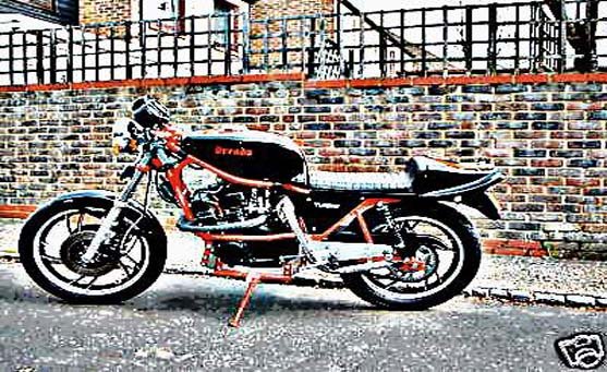 dresda turbo yamaha motorbike A4 Photo Print