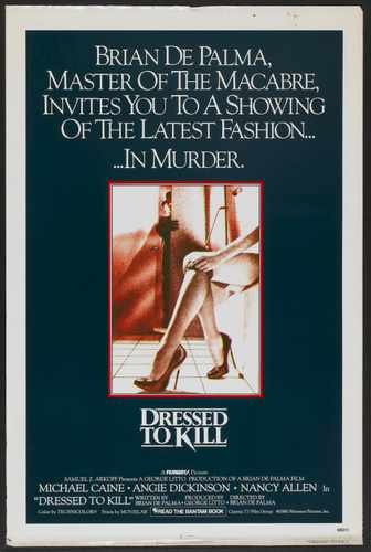 dressed to kill  01 film star poster A4 Photo Print