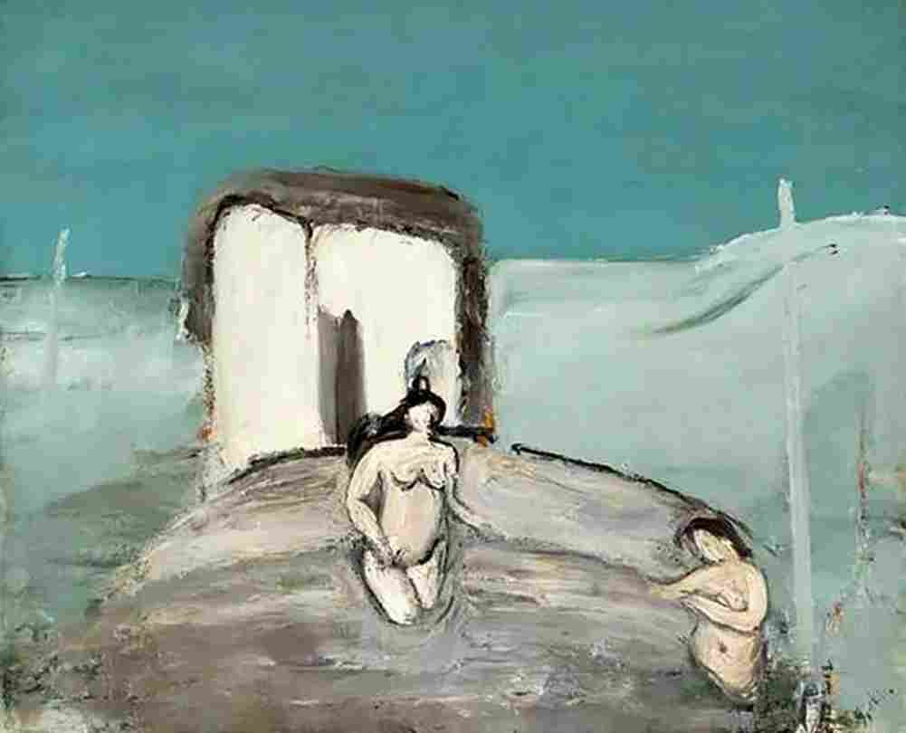 drevin two bathers Art A4 Photo Print
