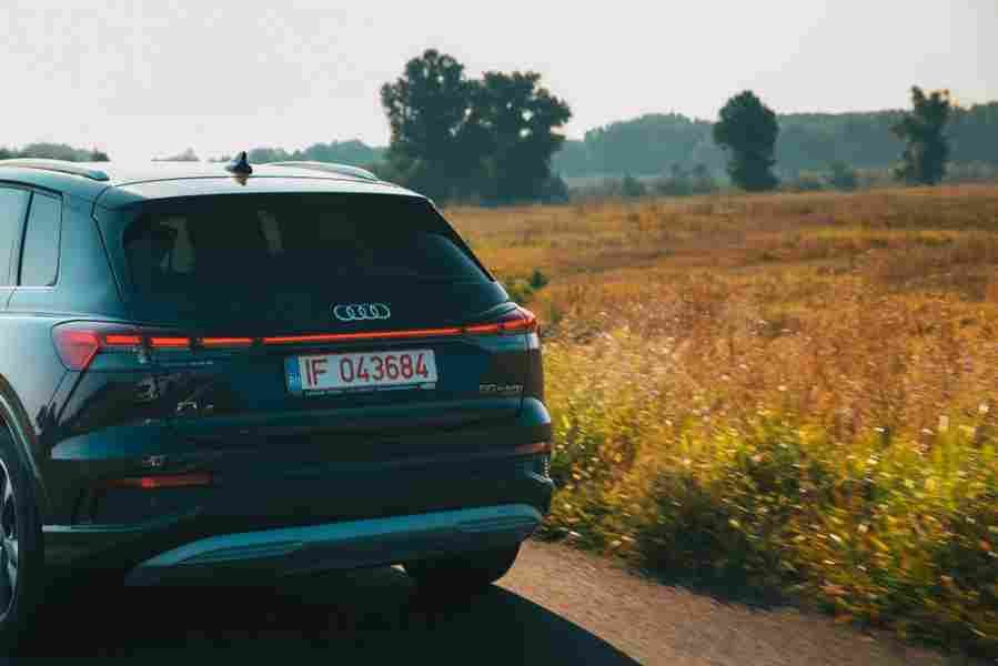 driven 2021 audi q4 e tron 50 quattro audi s version of the id4 2 Car A4 Photo Print