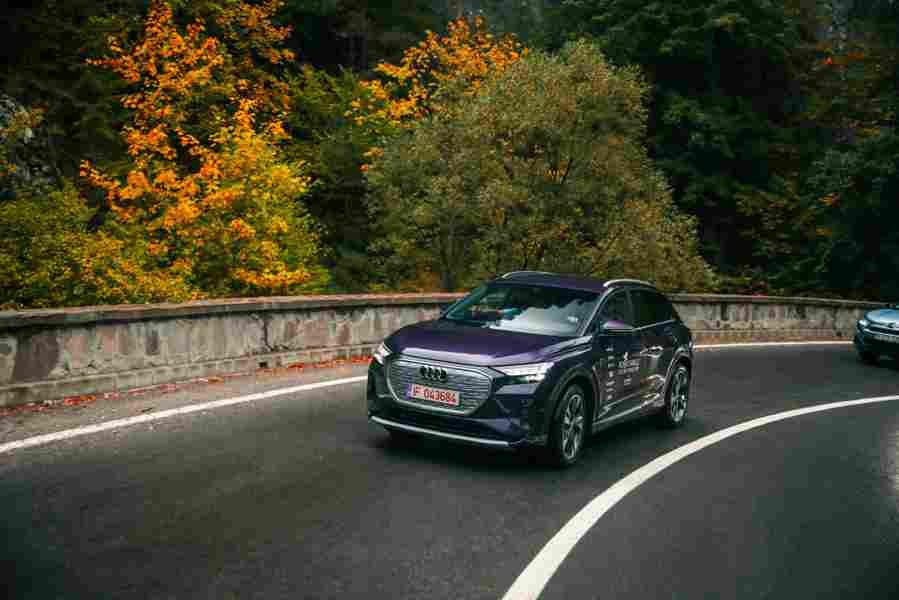 driven 2021 audi q4 e tron 50 quattro audi s version of the id4 20 Car A4 Photo Print