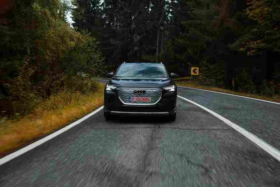 driven 2021 audi q4 e tron 50 quattro audi s version of the id4 26 Car A4 Photo Print