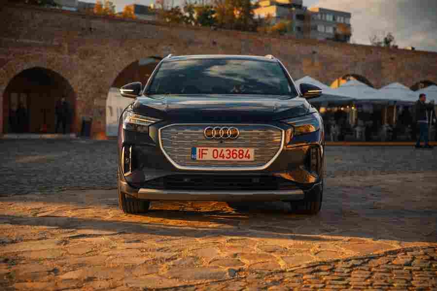 driven 2021 audi q4 e tron 50 quattro audi s version of the id4 36 Car A4 Photo Print