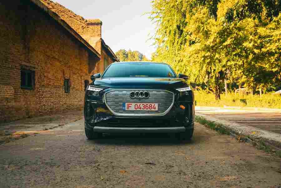 driven 2021 audi q4 e tron 50 quattro audi s version of the id4 4 Car A4 Photo Print