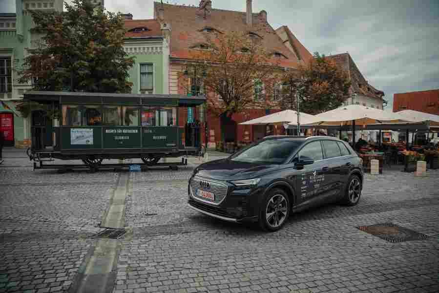 driven 2021 audi q4 e tron 50 quattro audi s version of the id4 48 Car A4 Photo Print