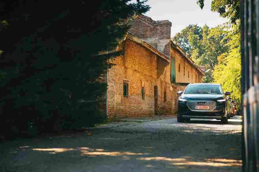 driven 2021 audi q4 e tron 50 quattro audi s version of the id4 6 Car A4 Photo Print