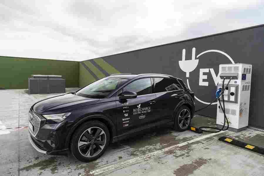driven 2021 audi q4 e tron 50 quattro audi s version of the id4 72 Car A4 Photo Print
