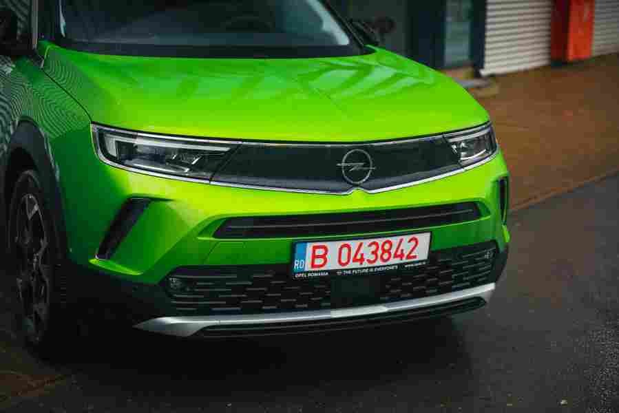driven 2021 opel mokka e 10 Car A4 Photo Print