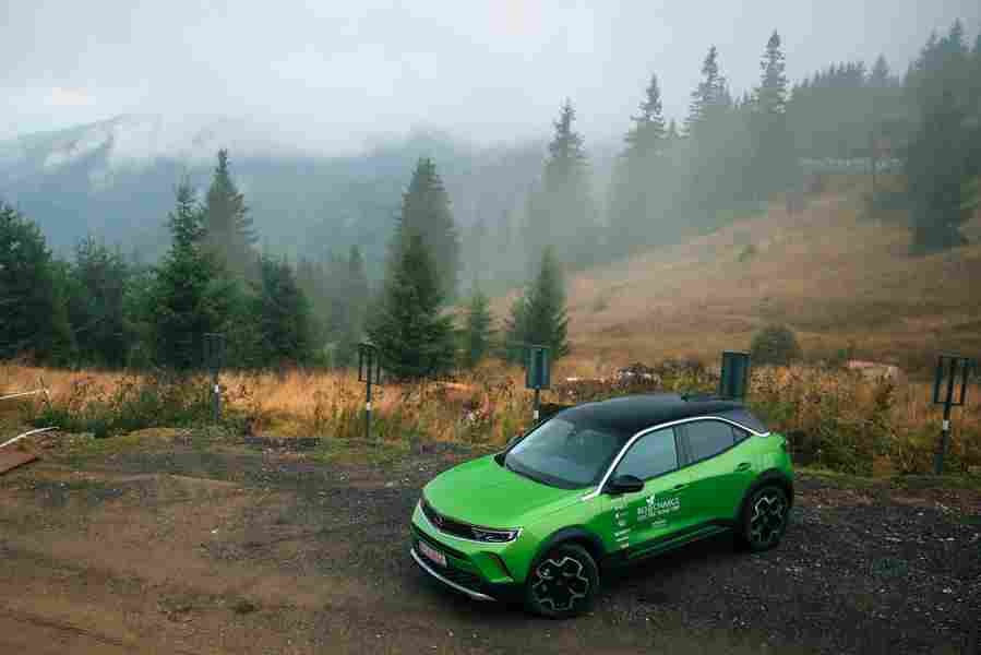 driven 2021 opel mokka e 13 Car A4 Photo Print