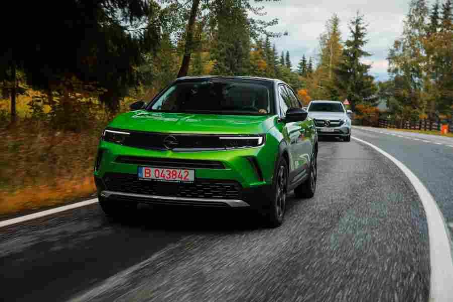driven 2021 opel mokka e 15 Car A4 Photo Print