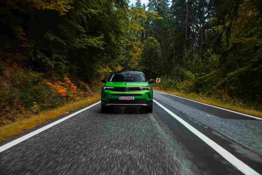 driven 2021 opel mokka e 17 Car A4 Photo Print