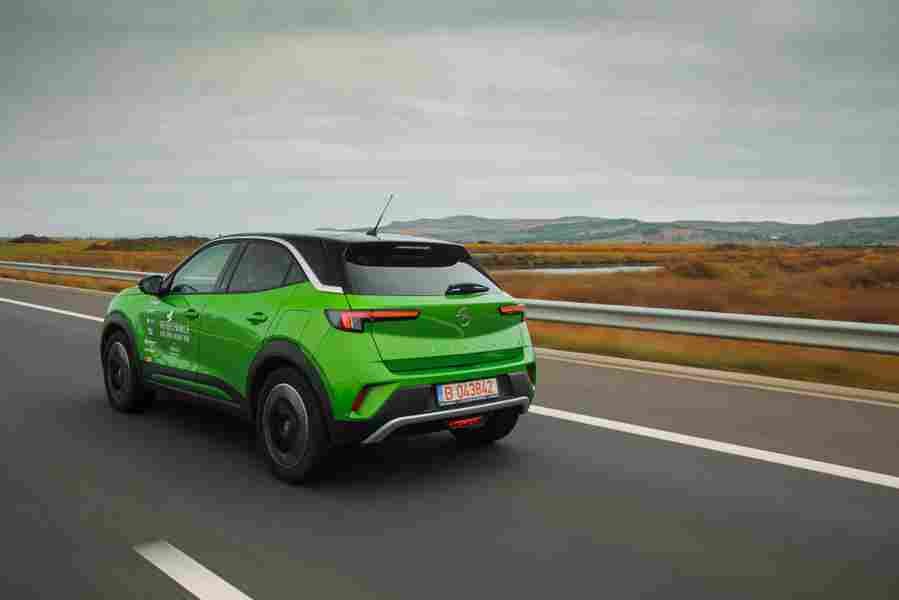 driven 2021 opel mokka e 19 Car A4 Photo Print