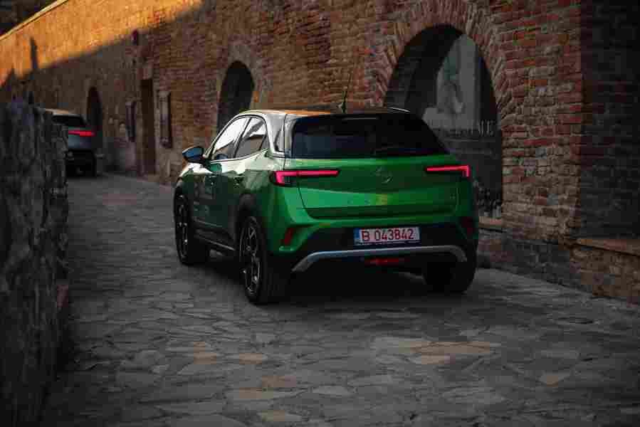 driven 2021 opel mokka e 21 Car A4 Photo Print