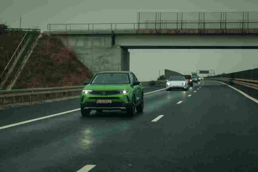 driven 2021 opel mokka e 25 Car A4 Photo Print