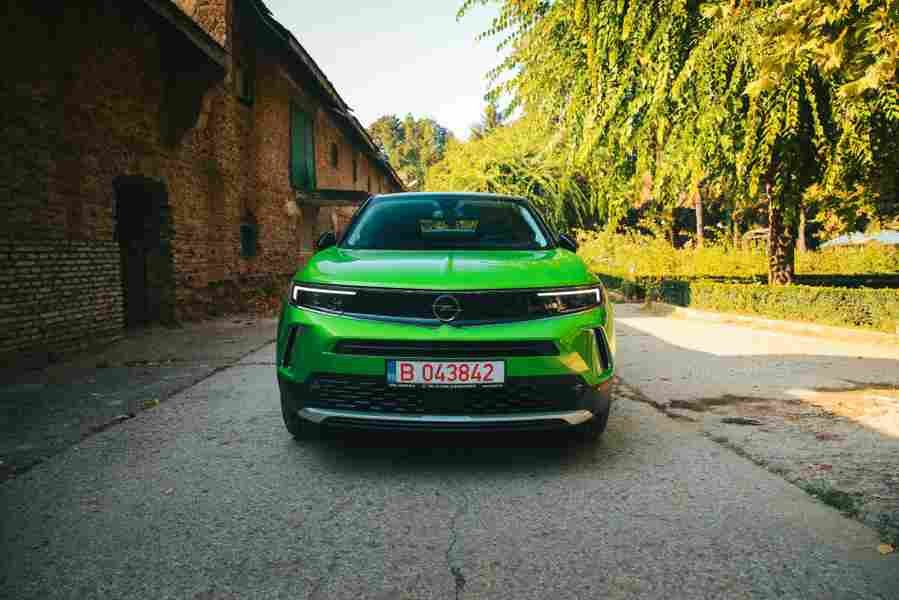 driven 2021 opel mokka e 3 Car A4 Photo Print