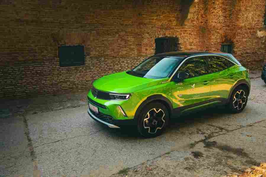 driven 2021 opel mokka e 4 Car A4 Photo Print