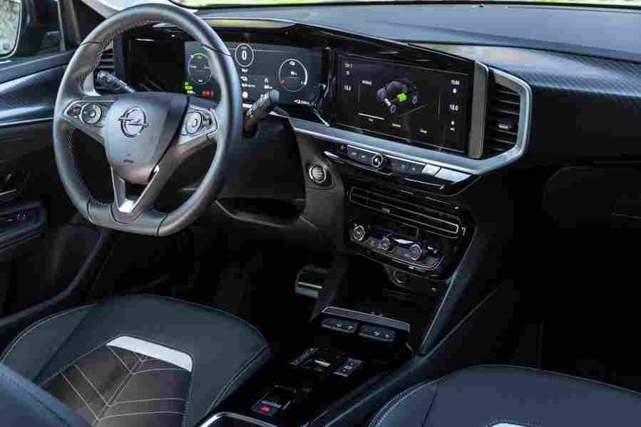 driven 2021 opel mokka e 49 Car A4 Photo Print