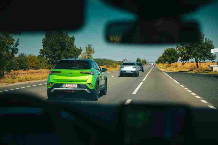 driven 2021 opel mokka e 6 Car A4 Photo Print