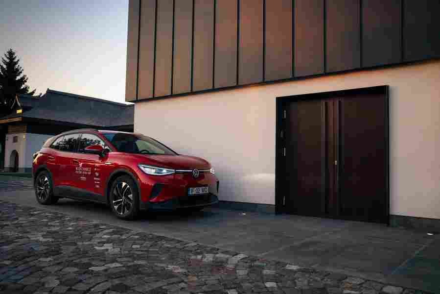 driven 2021 volkswagen id4 the first electric crossover from vw 10 Car A4 Photo Print