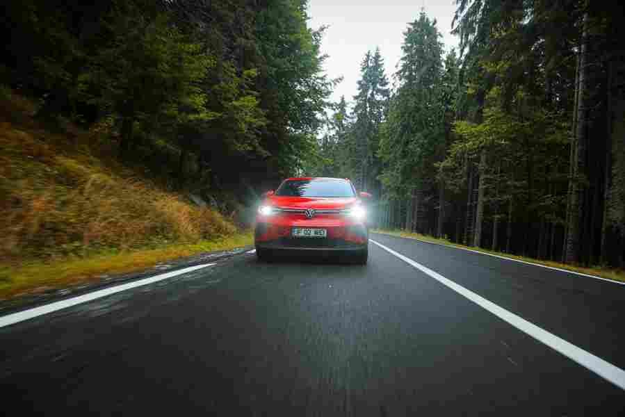 driven 2021 volkswagen id4 the first electric crossover from vw 32 Car A4 Photo Print