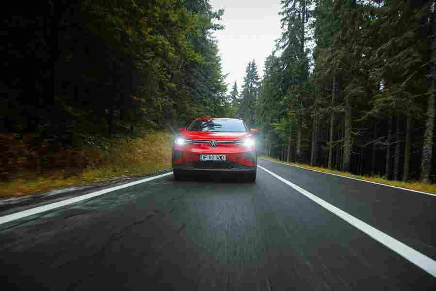driven 2021 volkswagen id4 the first electric crossover from vw 33 Car A4 Photo Print